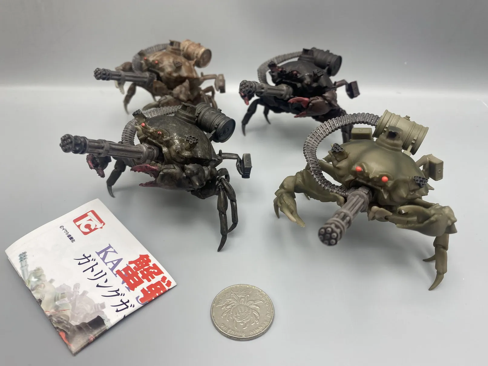 Bandai Legal Crab Chariot Crab Gatling Crab War Machine Cyberstyle Modello Miniaturizzato Ornamenti Twisted Egg Stock