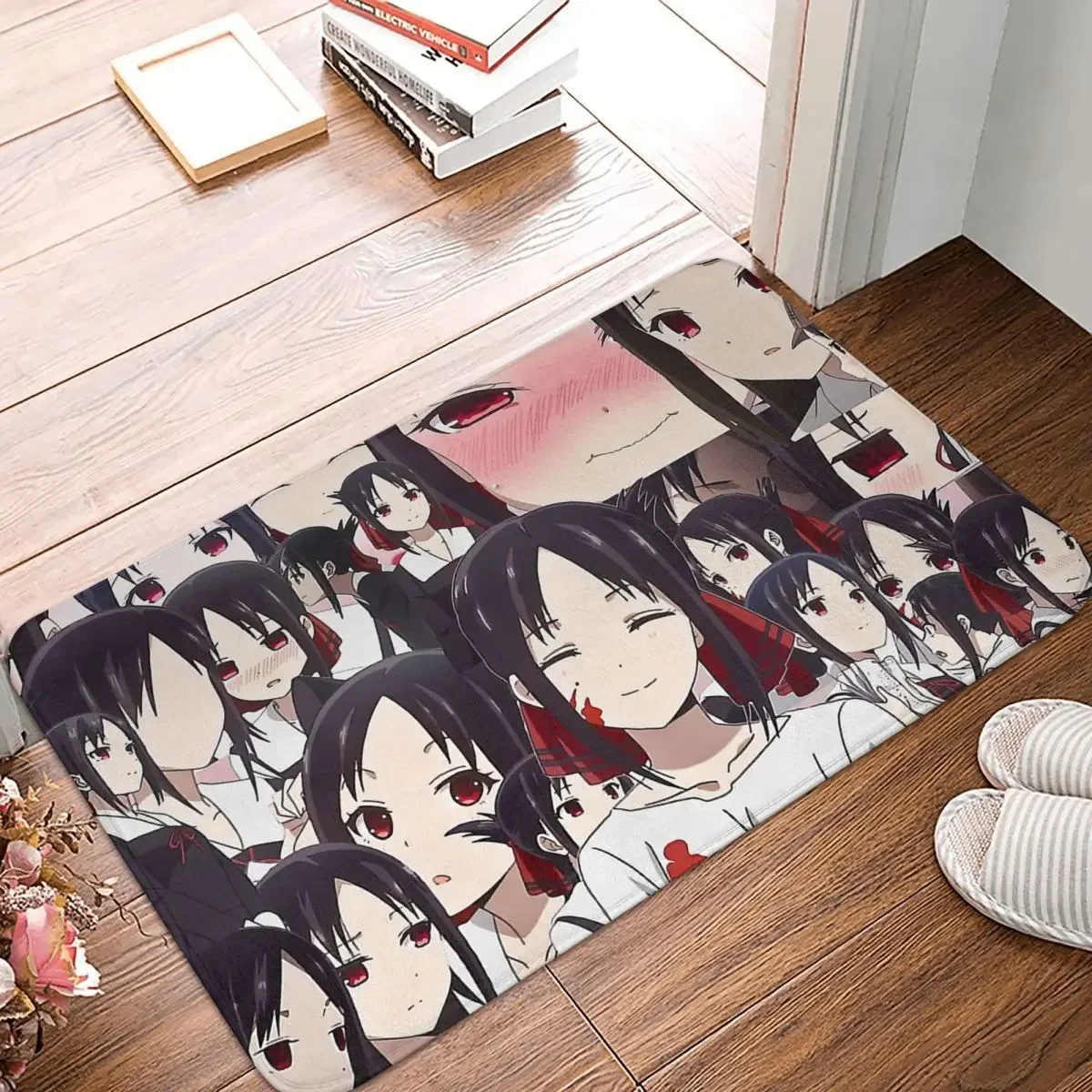 Kaguya Sama Love Is War Anime Camera Da Letto Mat Kaguya Shinomiya Cute Rug Home Zerbino Cucina Tappeto Porta D'Ingresso