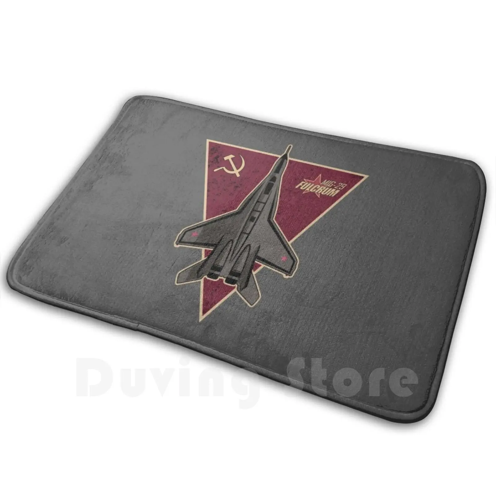 Mig-29 Fulcrum Tappetino Tappetino Cuscino Morbido Antiscivolo African Air Force Macchina Da Guerra Sovietica Russo Fighter