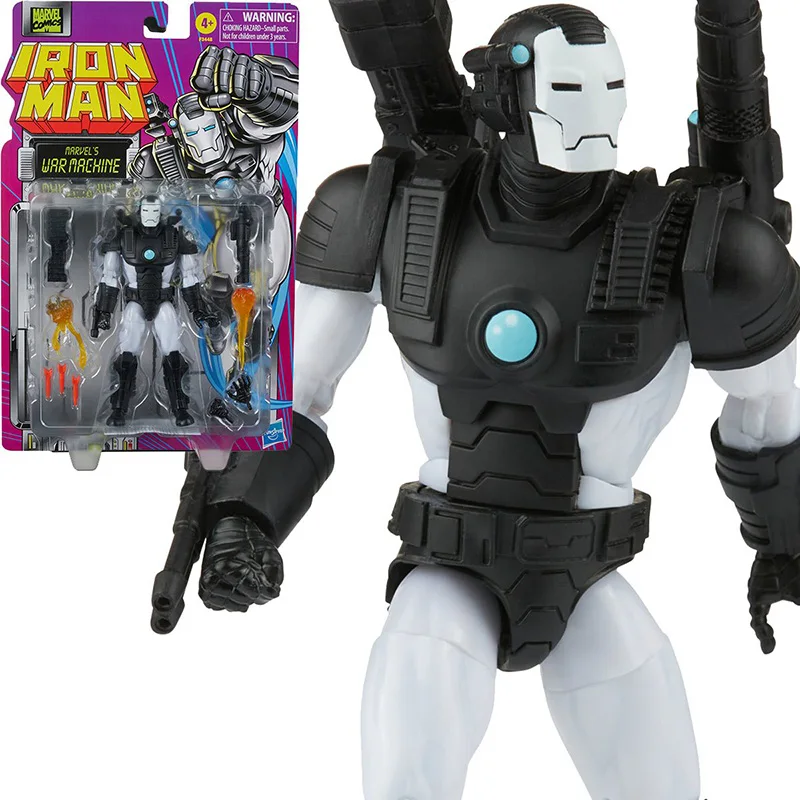 Novità Original Iron Man Retro Marvel Legends War Machine Collezione Da 6 Pollici Action Figure Toys