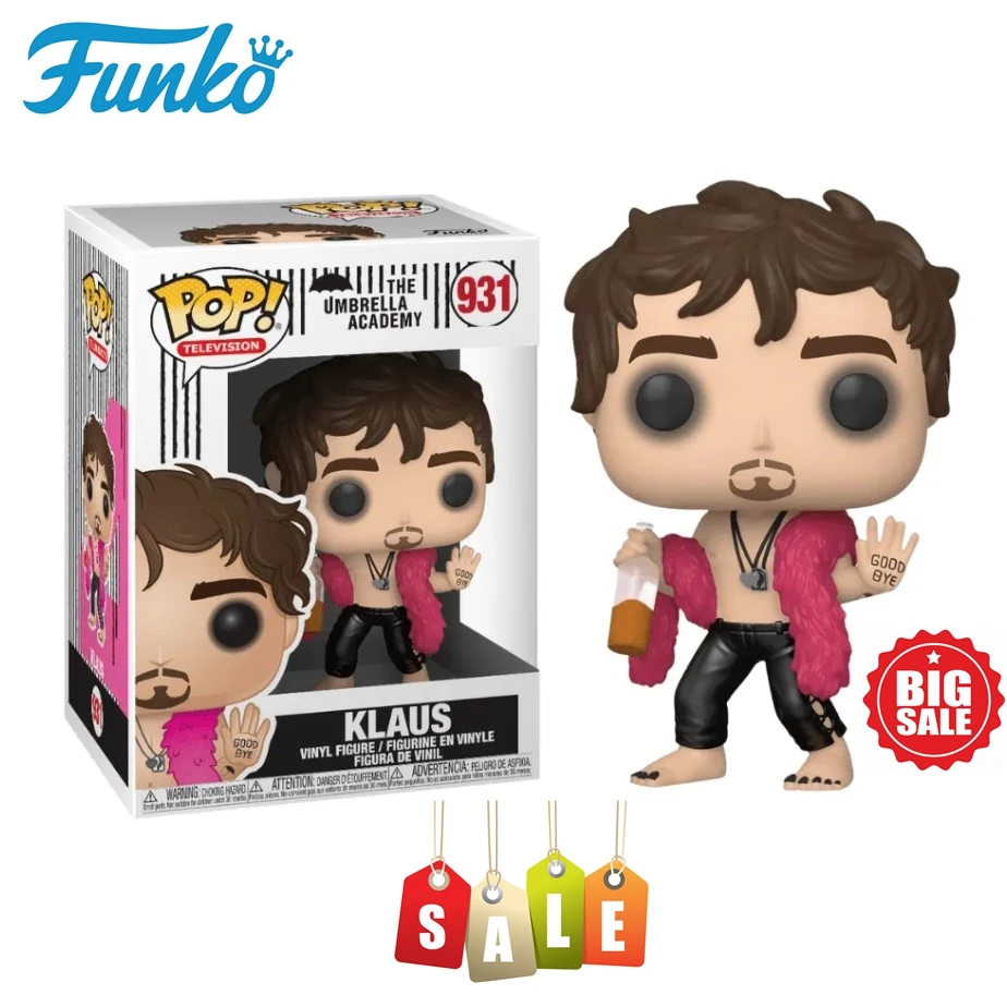 Rock-Bottom Price Funko Pop Animation The Umbrella Academy Lee #931 Vinyl Figure Collection Model Toys Grande Vendita Spedizione Gratuita