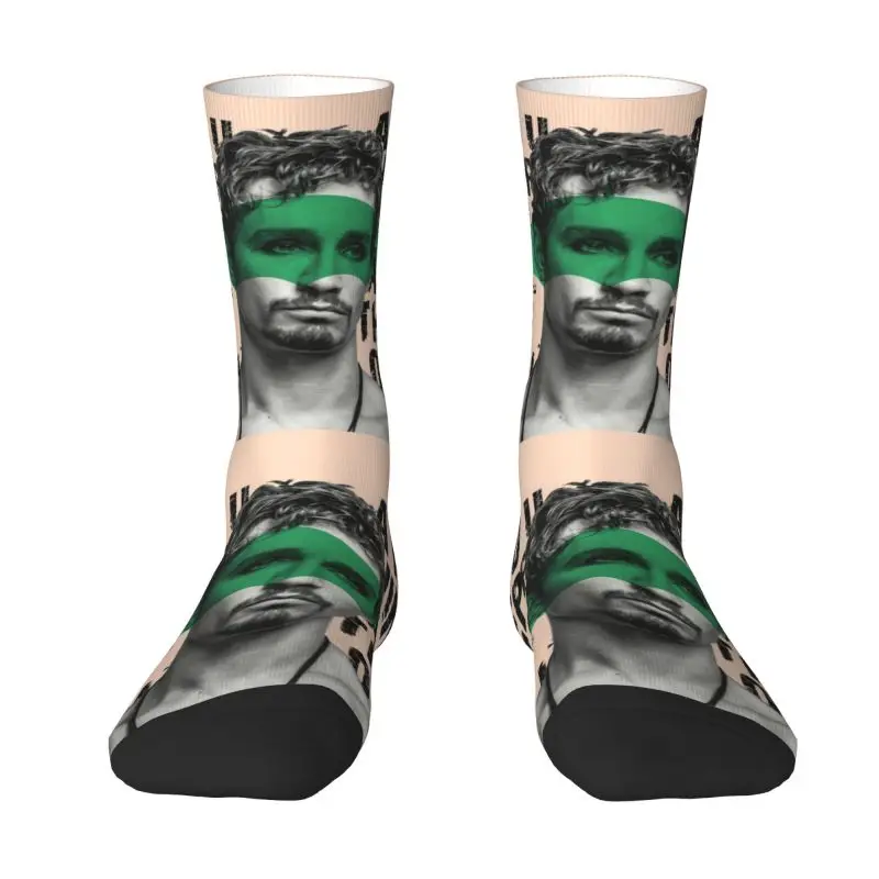 Hungle Umbrella Academy Chocolate Pudding Uomo Donna Crew Socks Unisex Cute Tv Show Primavera Estate Autunno Inverno Dress Socks