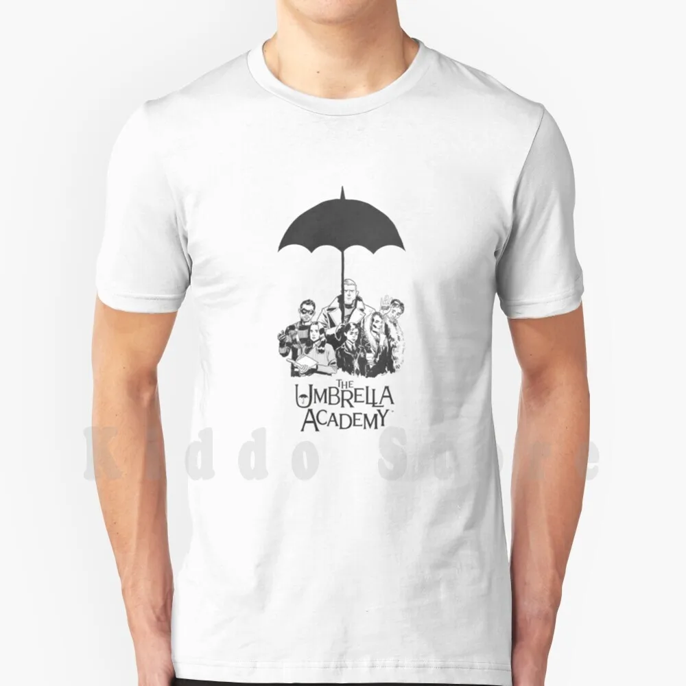 The Umbrella Academy V2 (Trasparente) T Shirt Uomo Cotone Cotone S-6Xl L'Ombrello Academy Umbrella Academy Netflix Umbrella