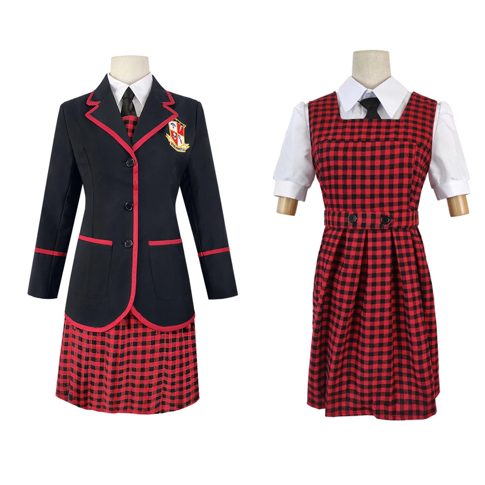 Movie & Tv The Umbrella Academy Cosplay Girls Costumes Set High School Uniform Vanya Allison Dress Up Carnival Party Suits Women