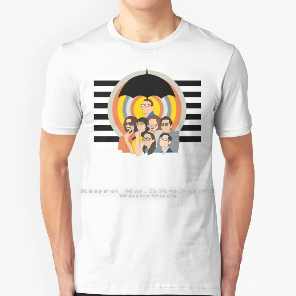 U Academy Two T Shirt Cotton 6Xl The Umbrella Academy Diego Hargreeves Lee Hargreeves Numero 5 Ben Hargreeves Luther