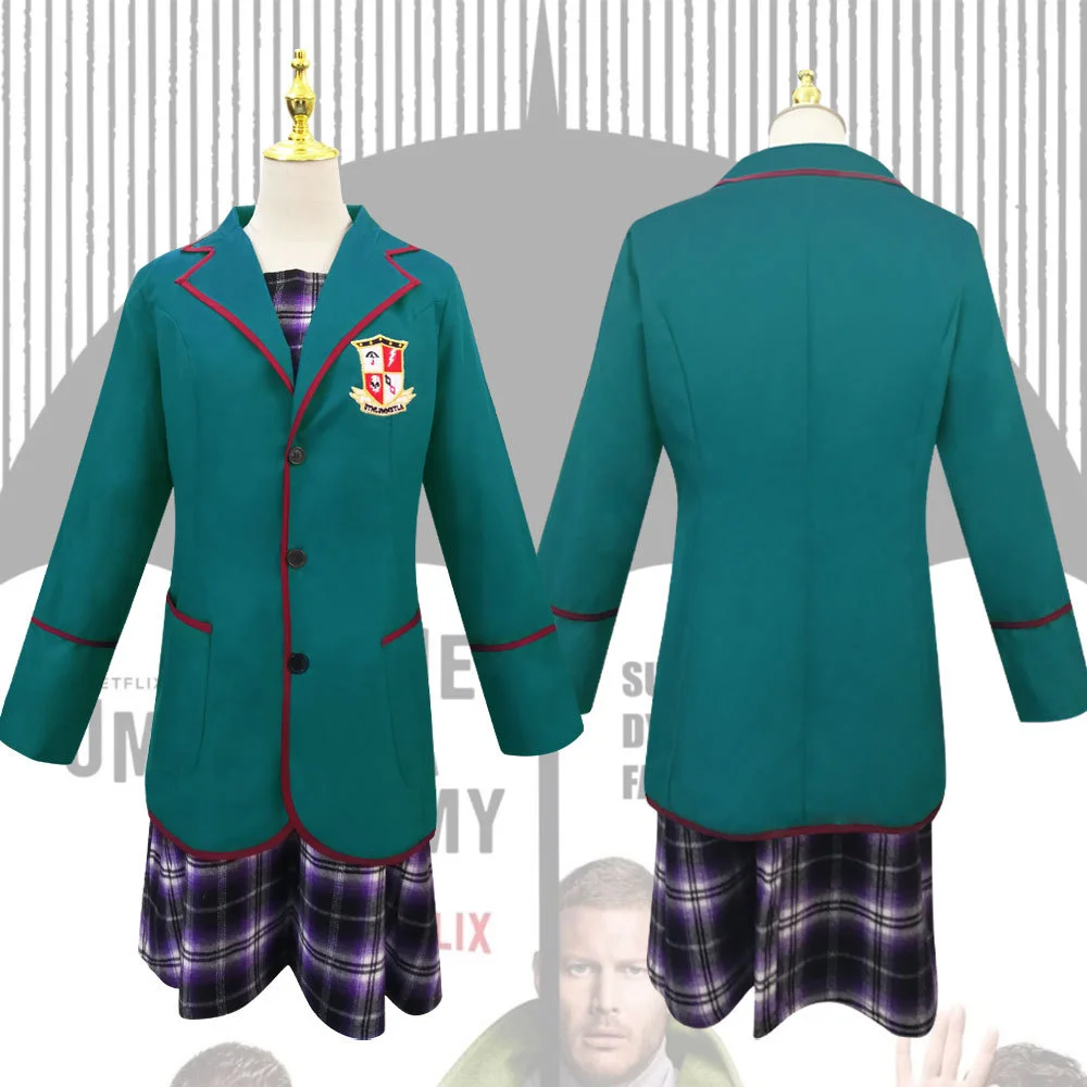 Cossky Ombrello Vanya Costume Cosplay Girl Academy School Uniform Dress