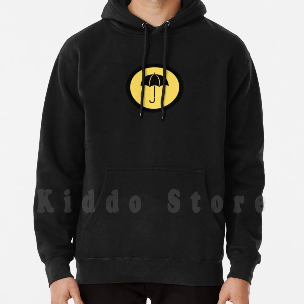 The Umbrella Academy Yellow Hoodies Manica Lunga The Umbrella Academy Academy Umbrella Academy