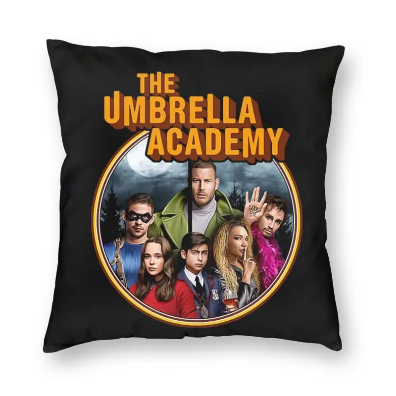 Stile Nordico The Umbrella Academy Character Throw Pillow Case Decoration Superhero Tv Series Fodera Per Cuscino 45X45Cm Per Divano