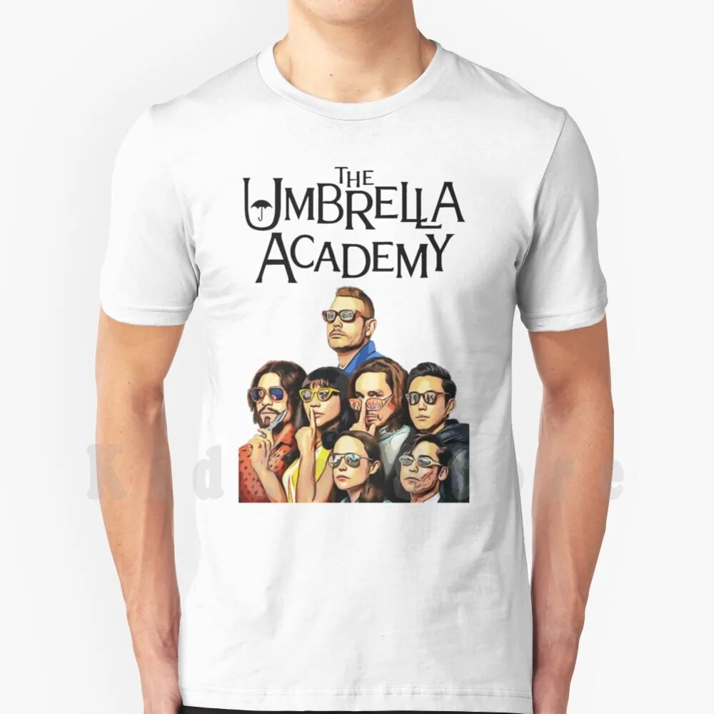 The Umbrella Academy T Shirt Uomo Cotone Cotone S-6Xl The Umbrella Academy Umbrella Academy Five Ben Tua Lee Vanya Diego