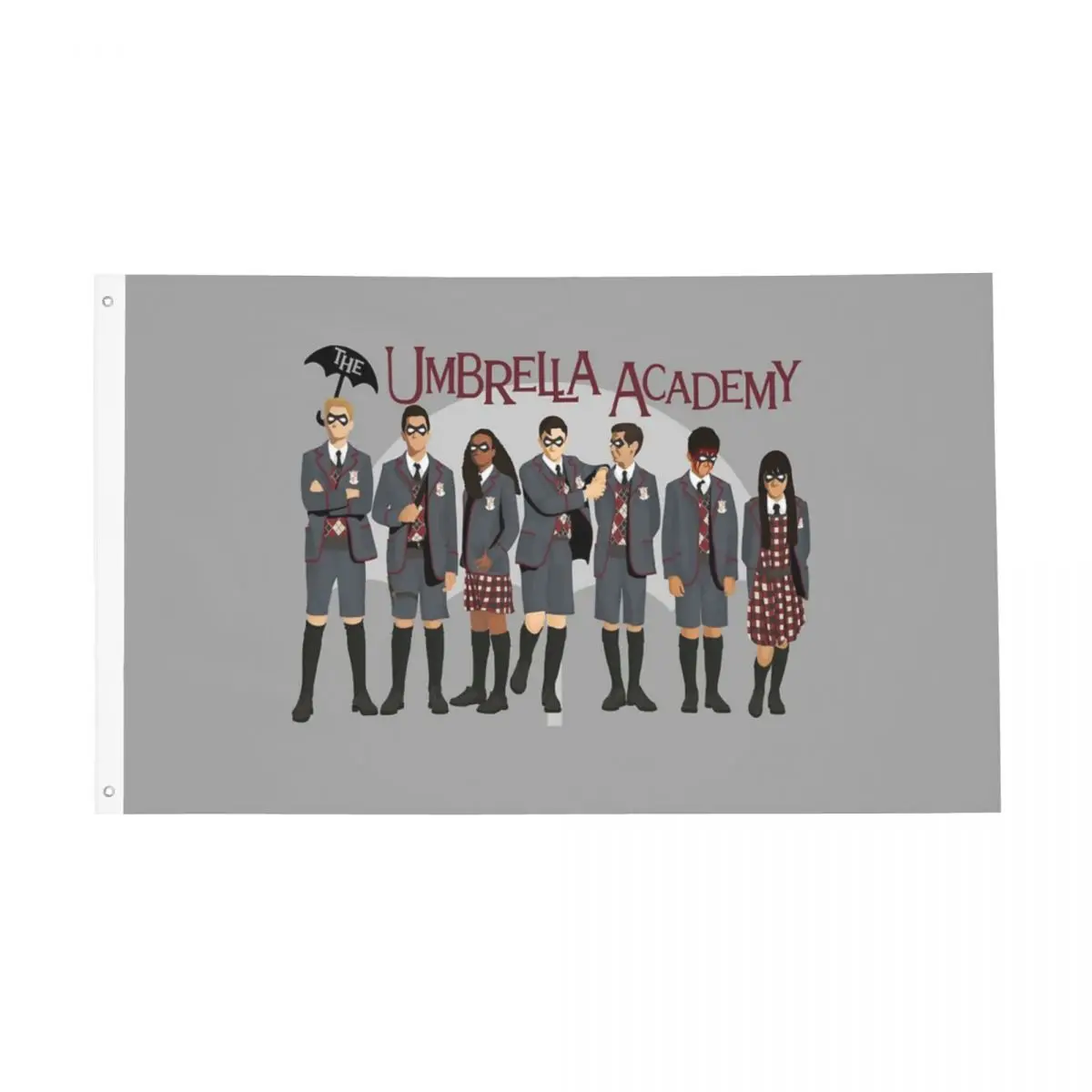 The Umbrella Academy Group Flag Outdoor Banner All Weather Decoration Double Sided 60X90 90X150Cm Flags