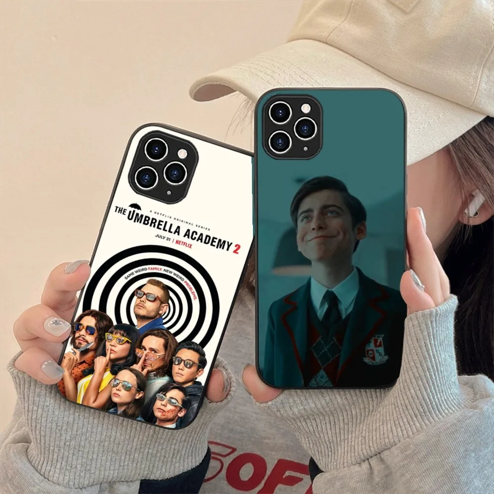 Custodia Per Telefono Umbrella Academy Per Iphone 15 11 13 14 Pro Max 7 8 Plus X Xr Xs Max Se2020 12Mini Cover Case