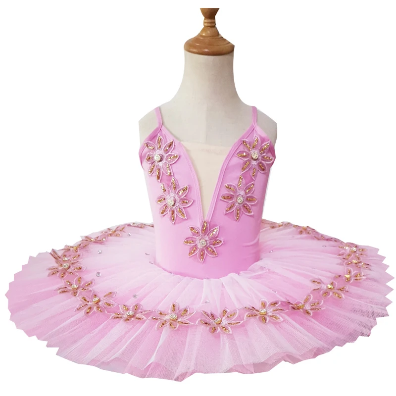 Gonna Di Balletto Per Bambini Rosa Gonna Di Garza Di Danza Cygnet Gonna Di Tutu Di Balletto Professionale Swan Lake Gonna Soffice Performance