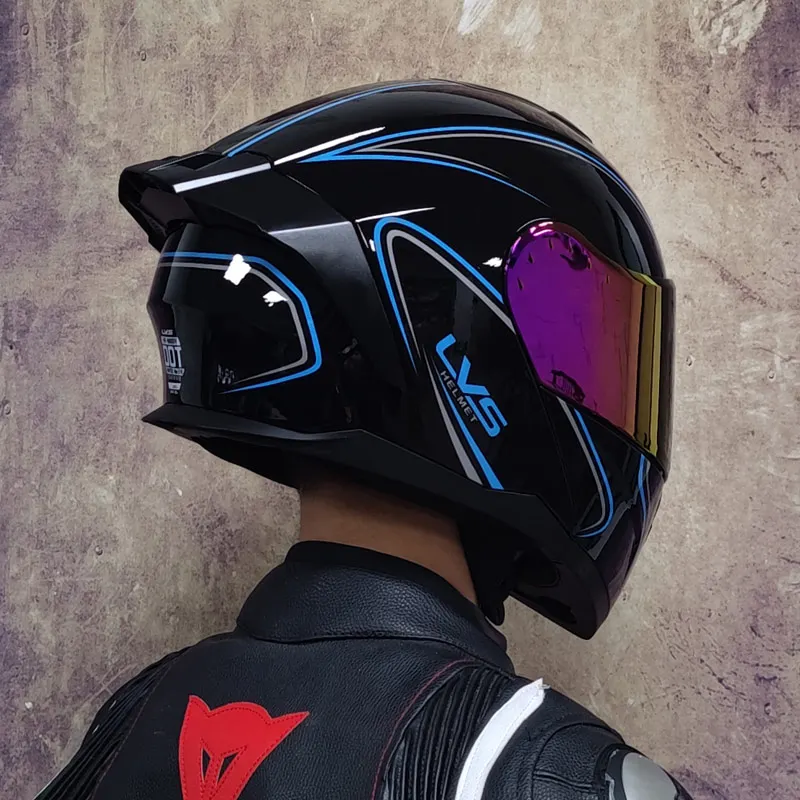 Full Face Racing Scooter Modular Filp Up Motorcycle Helmet Casco Moto Capacetes De Motociclista Dual Visors Dot Approved