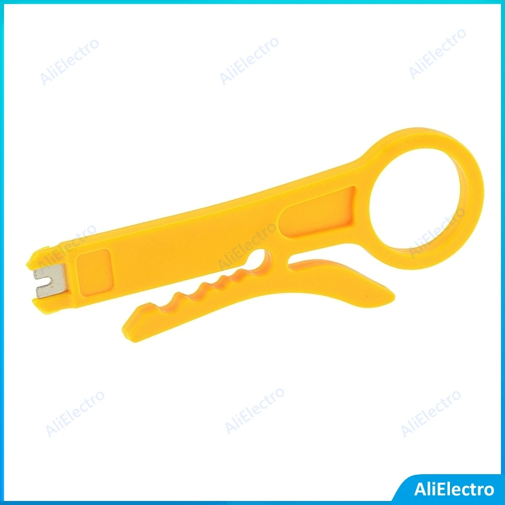 New Mini Pocket Portable Wire Stripper Crimper Pinze Crimpatura Wire Cutter Crimpatrice Tool Parts Tool Cable Stripping Free Ship