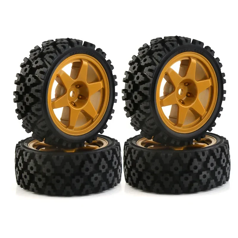 Per Hpi Rs4 Fw06 Tamiya Tt01/Tt02/Xv-01 1/10 Pneumatici Simulati Sport Rc Pneumatici Per Auto Accessori Parti