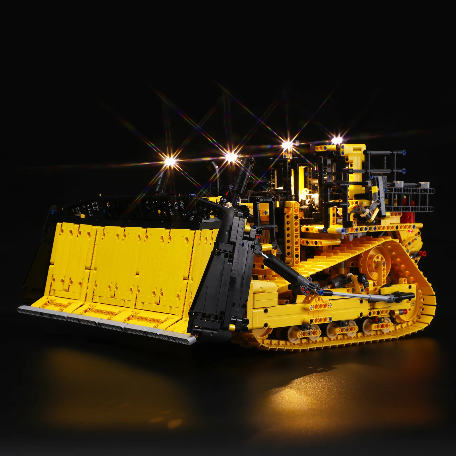 Lightaling Led Light Kit Per 42131 Set Di Blocchi Di Costruzione Bulldozer Cat D11 Controllati Da App (Non Includere Il Modello) Giocattoli In Mattoni