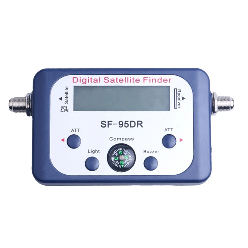 1 Set Digital Satellite Finder Ricevitore Di Segnale Tv Sat Decoder Satfinder Display Lcd
