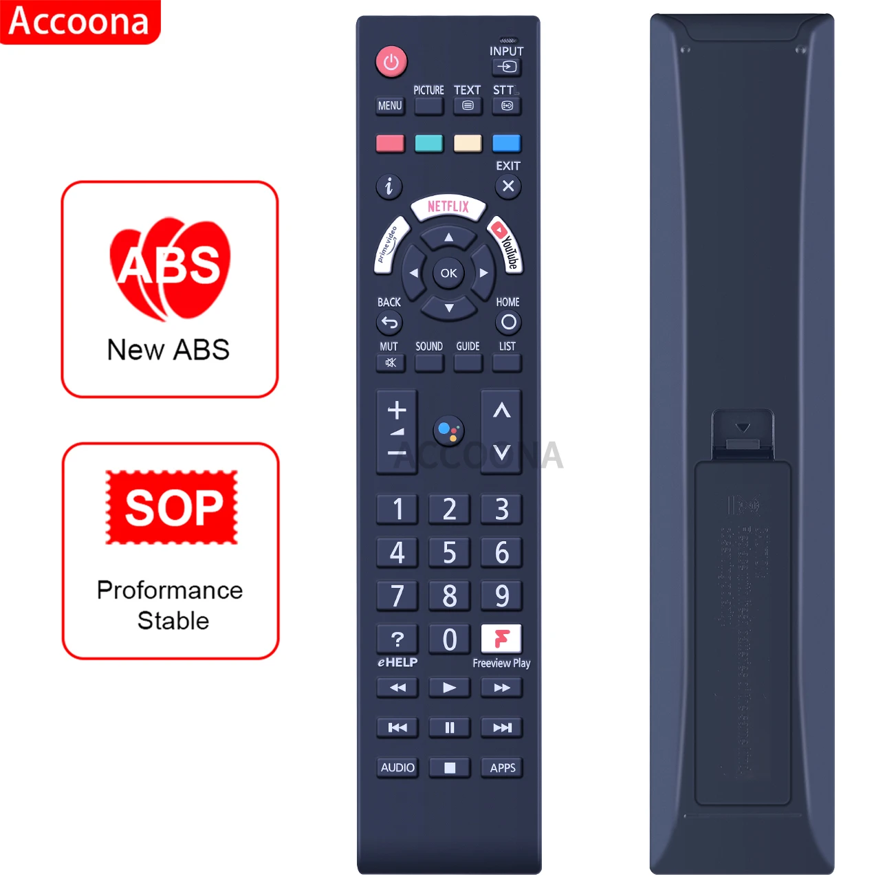 Telecomando Vocale Bluetooeh Per Panasonic Muslimyr3Pa23 Tx-40Jx800E Tx-40Jx810E Tx-40Jx820E Smart Led Hdr Android Tv