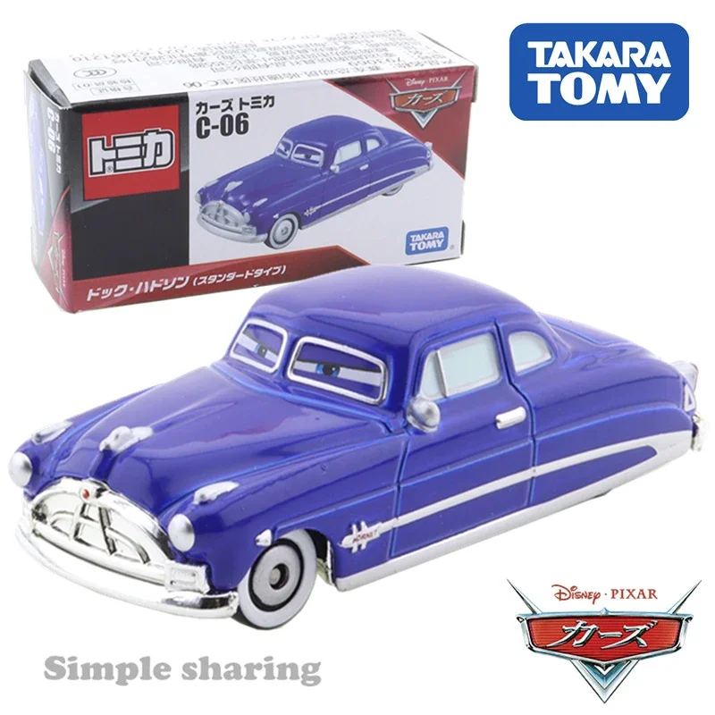 Takara Tomy Disney Cars Tomica C-06 Doc Hudson (Tipo Standard)