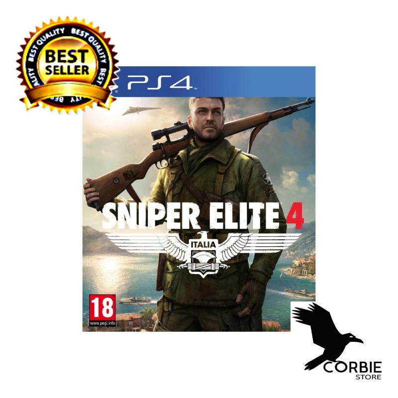 Sniper Elite 4 Italia Ps4 Gioco Originale Playstatian 4 Game