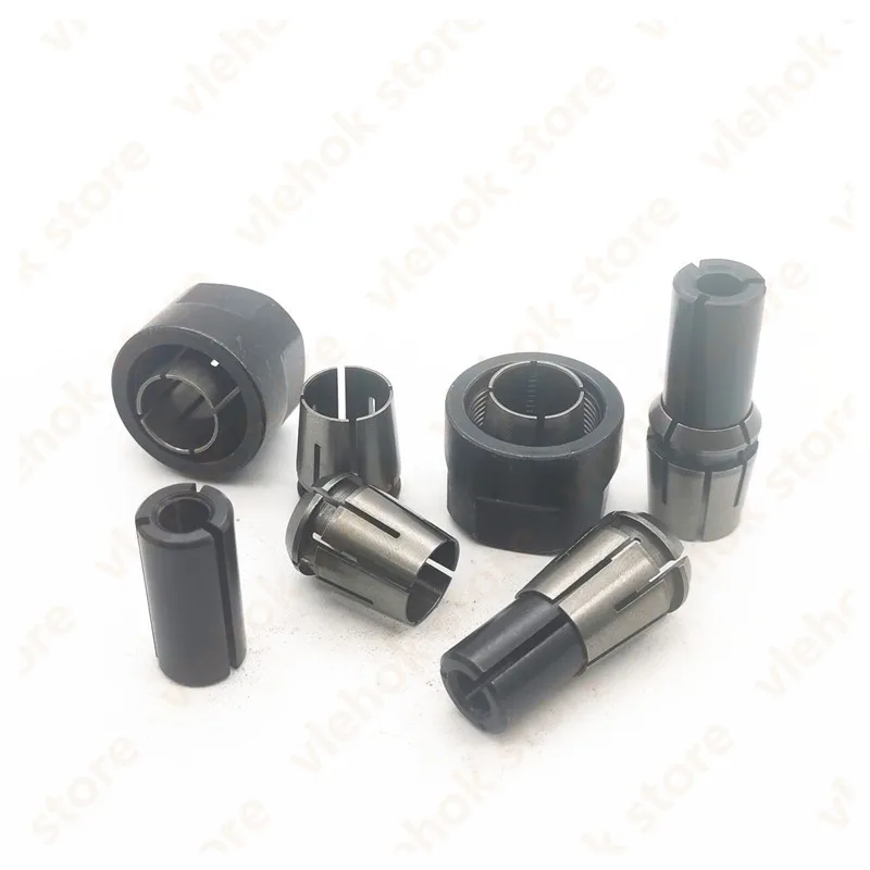 6Mm 8Mm 10Mm 12Mm 12.7Mm 1/2 "1/4" 3/8 "Adattatore Router Chuck Collet Cono Dado Per Hitachi Bosch Dewalt Hilti Makita Worx Metabo