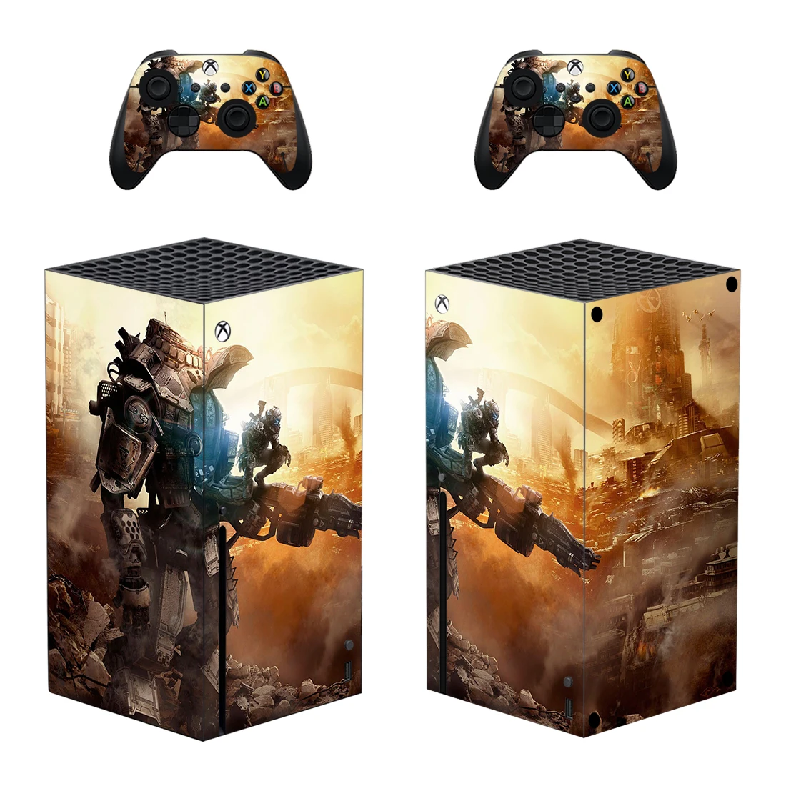 Cover Per Decalcomanie Adesiva Titanfall Skin Per Console Xbox Series X E 2 Controller Skin Vinyl