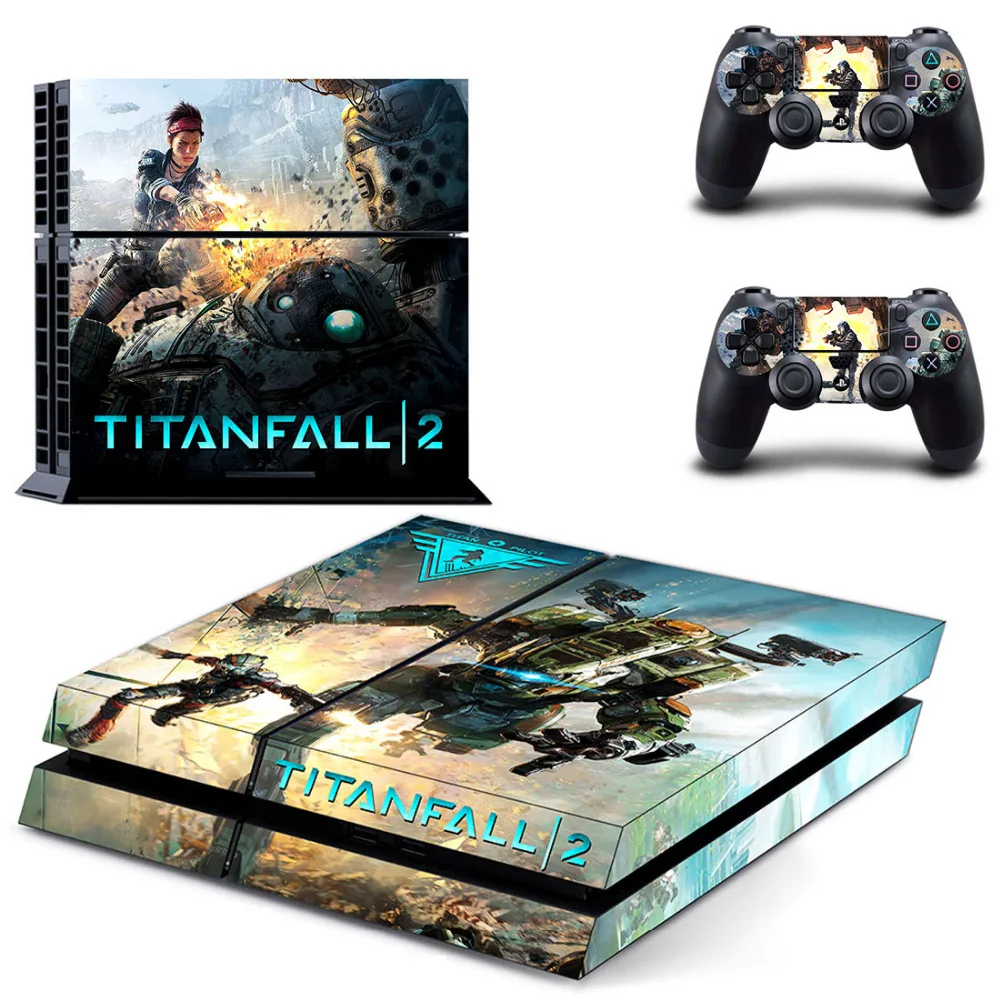 Game Titanfall 2 Ps4 Skin Sticker Decal Per Sony Playstation 4 Console E 2 Controller Ps4 Skin Sticker Vinyl