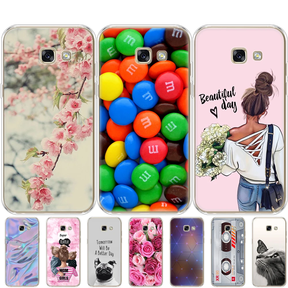Custodia Per Samsung A5 2017 Custodie In Silicone Morbido Telefono Tpu Per Samsung Galaxy A5 2017 Sm-A520F Cover Per Samsung Galaxy A5 2017