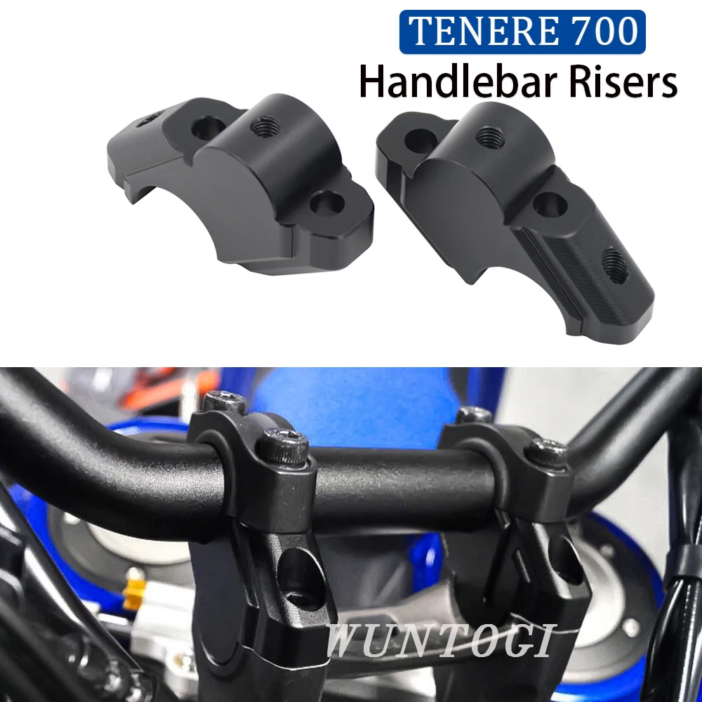 Per Yamaha Tenere 700 T700 2019-2023 Accessori Montaggio Su Dispositivo Manubrio Riser Tenere 700 Riser Manubrio Up30Mm Move Back 21Mm