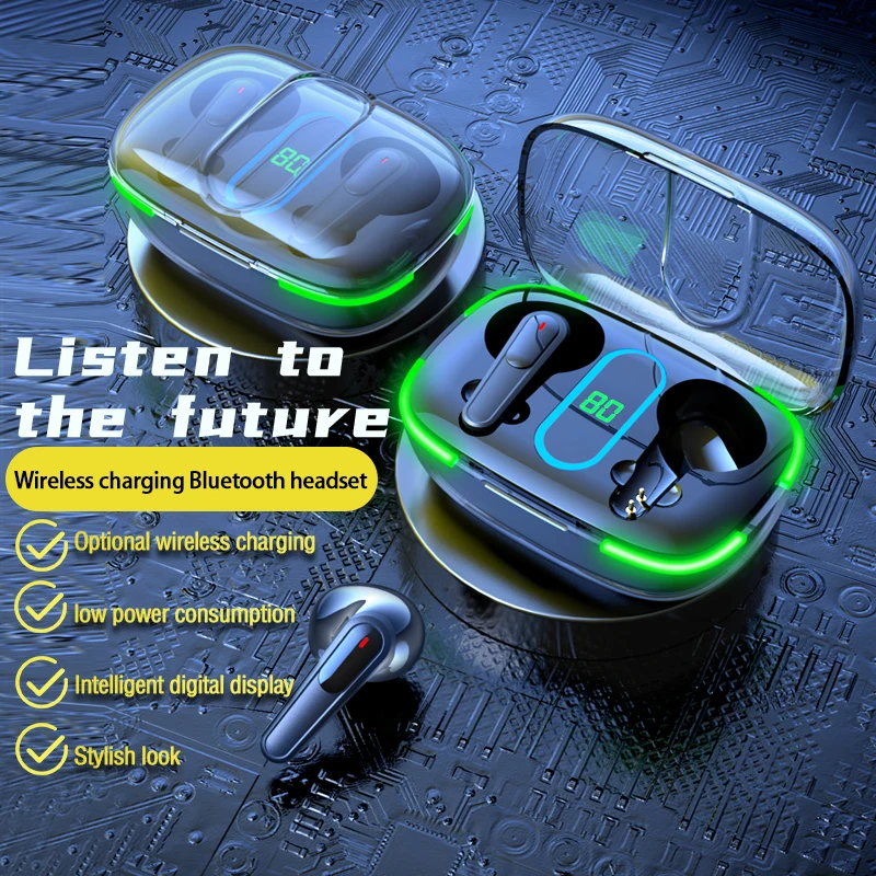 2023 Air Pros 70 Tws Auricolari Bluetooth Wireless Mini Pod Auricolari Cuffie Vivavoce Da Gioco Per Cuffie Xiaomi Apple Iphone