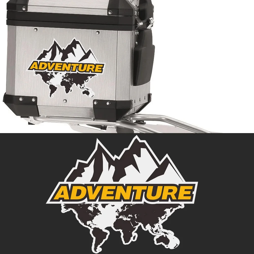 Per Bmw R1250Gs R1200Gs F800Gs 1200 800 F850 V85Tt Gs Adventure Moto Panniers Bagagli Adesivo In Alluminio
