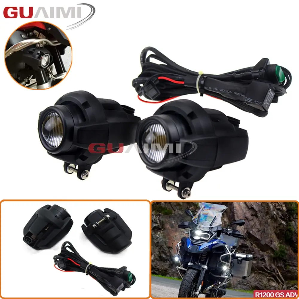 Driving Aux Lights Combination For Bmw R1200Gs Adv F800Gs F700Gs F650Fs R1150Gs