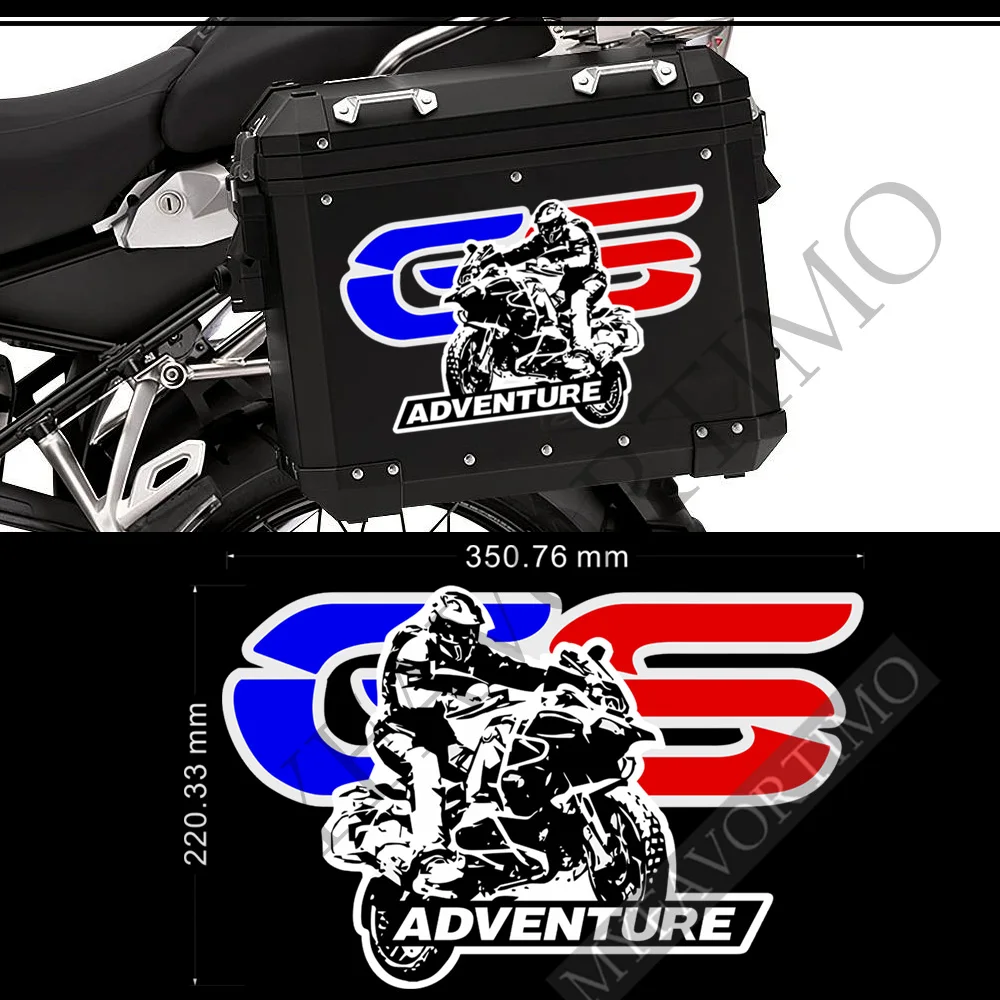 Trunk Panniers Bagagli Custodie Superiori In Alluminio Per Bmw R1200Gs F850Gs F800Gs R1250Gs F750Gs G310Gs R1150Gs Gsa Hp Stickers Adventure