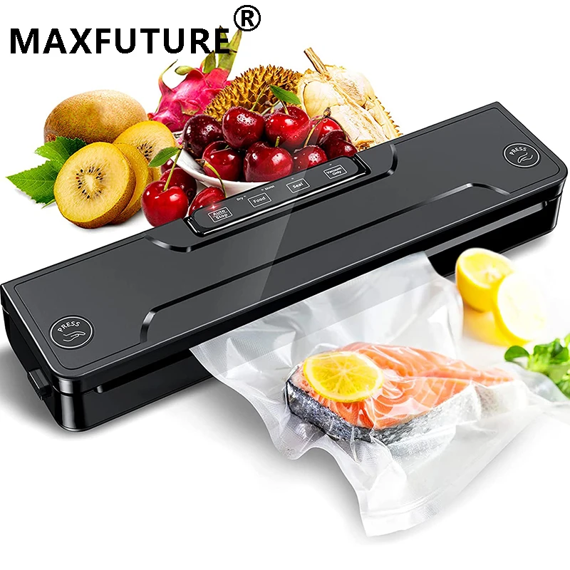 Maxfuture Desktop Food Sealer Automatic Vacuum Sealer Sous Vide Foodsaver Vacuum Sealer Machine Compreso 15 Sacchetti Sottovuoto Gratuiti