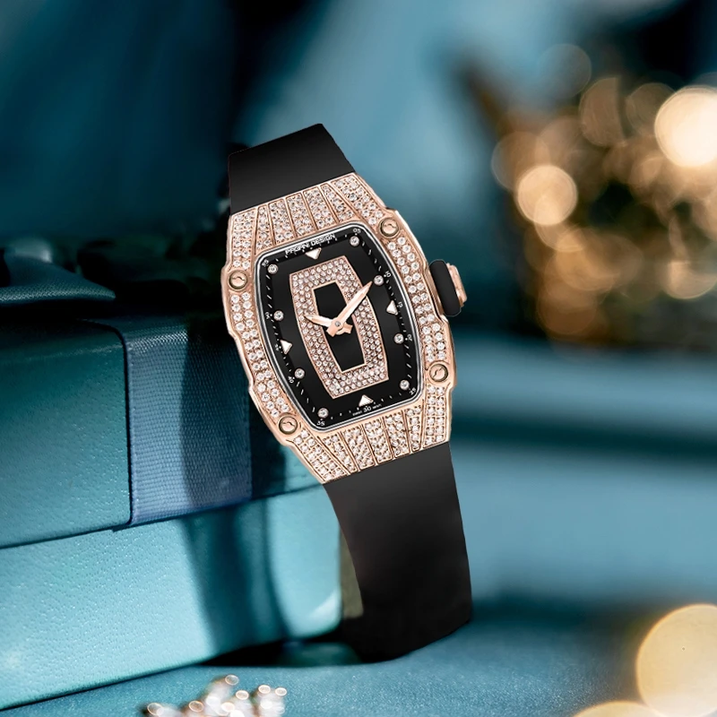2023 New Pagani Design Luxury Women Fashion Quality Diamond Studded Quartz Orologi Da Polso Eleganti Da Donna Montre Femme