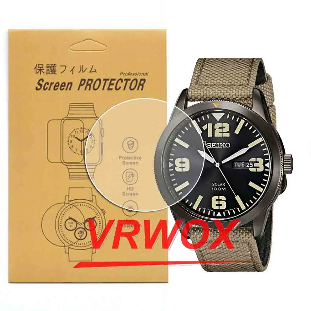 Pellicola Salvaschermo 3 Pezzi Per Seiko Sne331 Sne329 Sne541 Sne547 Snke01 Snkl41 Snk567 Tpu Trasparente Nano Antideflagrante