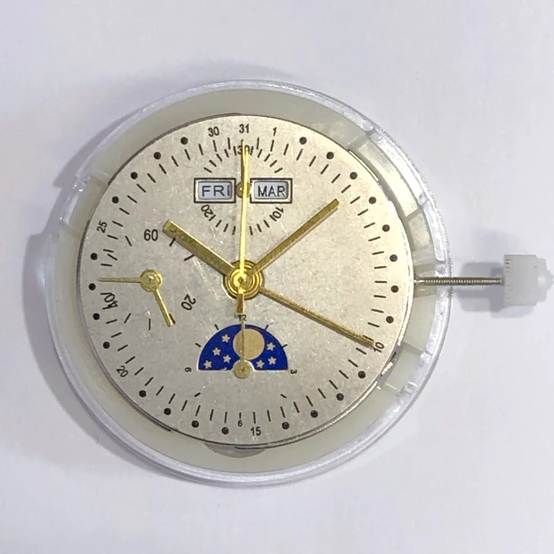 Il Nuovissimo Movimento Cinese 7751 7753 È Adatto Per I Longines Moon Phase Movimento Meccanico Automatico Multifunzionale