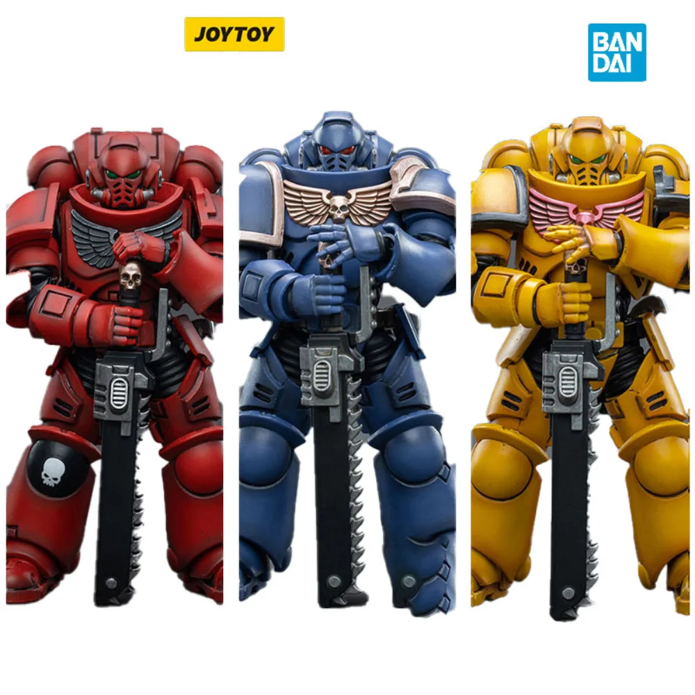In Magazzino Original Joytoy Blood Angels Imperial Pugno Ultramarines Intercessors Robot Pvc Animated Action Doll Set Model Toy Gift