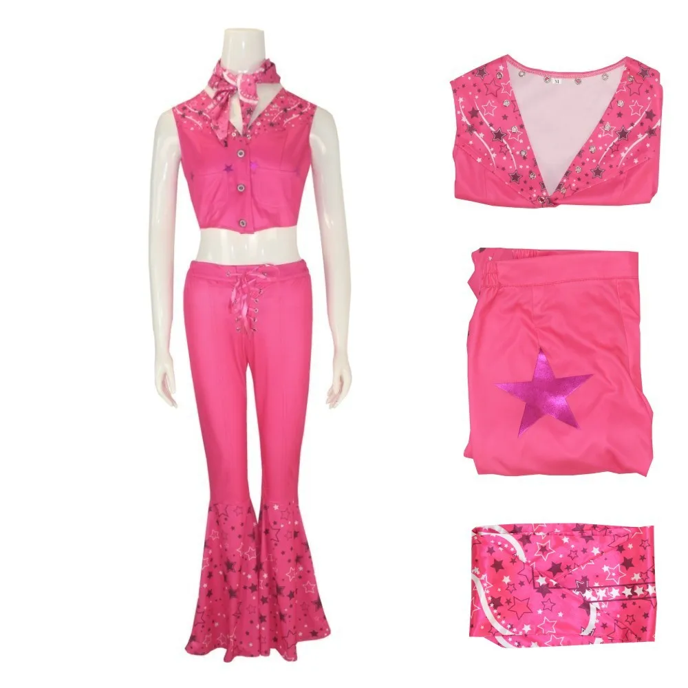 Film Barbie Costume Cosplay Ast Elise Barbie Vestiti Rosa Halloween Per Le Donne Uniforme Da Film