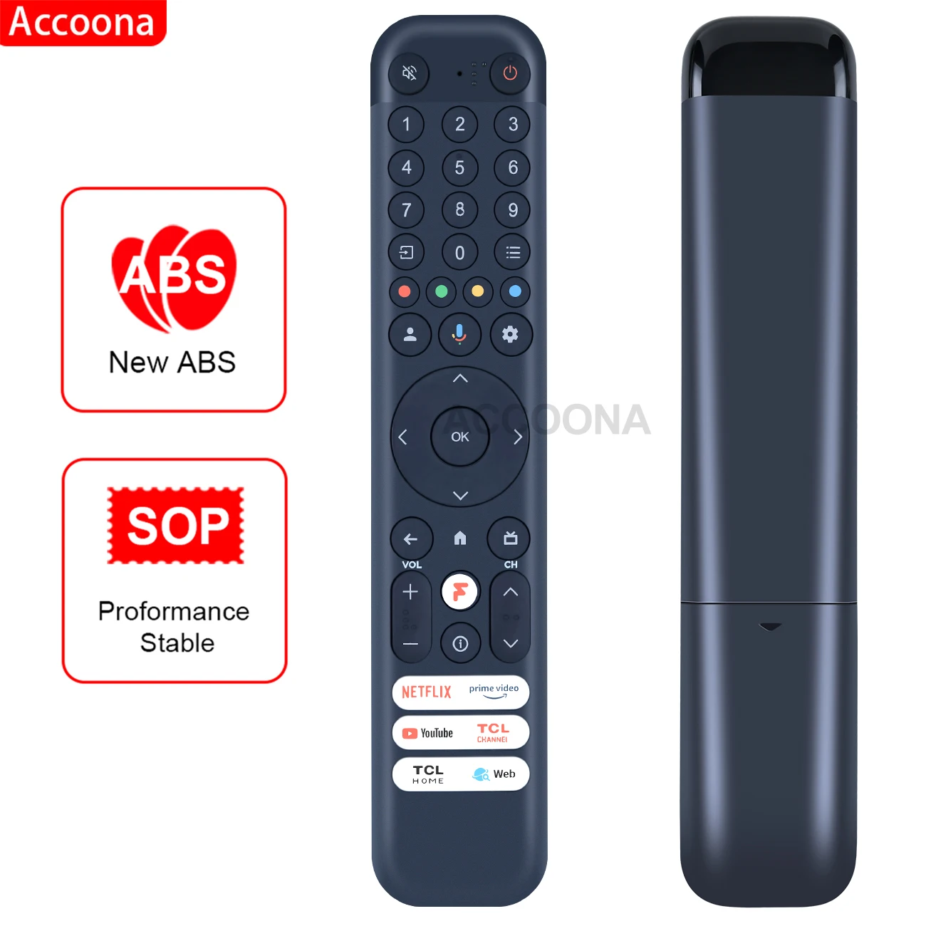 Telecomando Rc833 Gub2 Per Tcl 65 C845 55 75 65 C745 Tv Lcd A Spirale