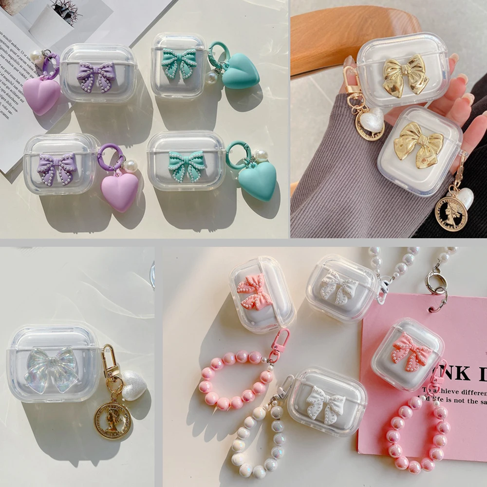 Per Lenovo Lp40 / Lp40 Pro / Lp5 / Ht38 / Xt95 Pro Custodia Cute Love Chain Shell Custodia In Silicone Colorato A Farfalla