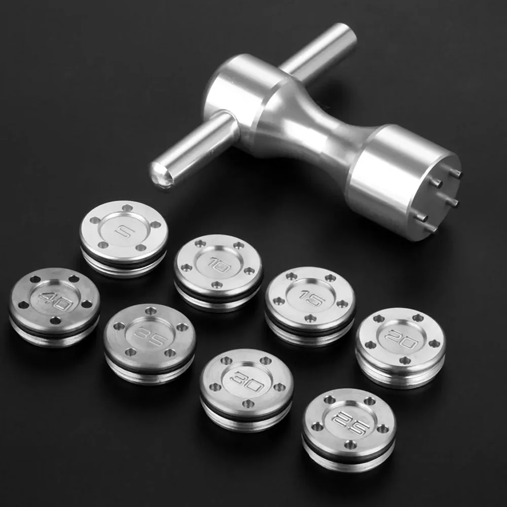 1 Paio (2 Pezzi) Pesi Per Putter Da Golf Con Chiave Per Scotty Cameron Putter Accessori Per La Testa Della Mazza Da Golf 5/10/15/20/25/30/35/40G