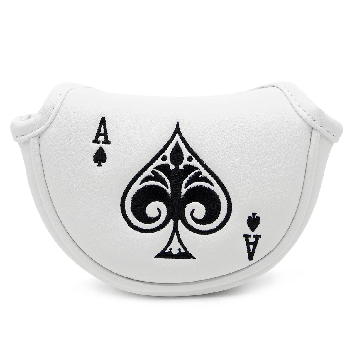 Golf Putter Cover Half Mallet Putter Headcover Magnetic Club Protector Per Odyssey,Scotty Cameron,Taylormade,Cleveland