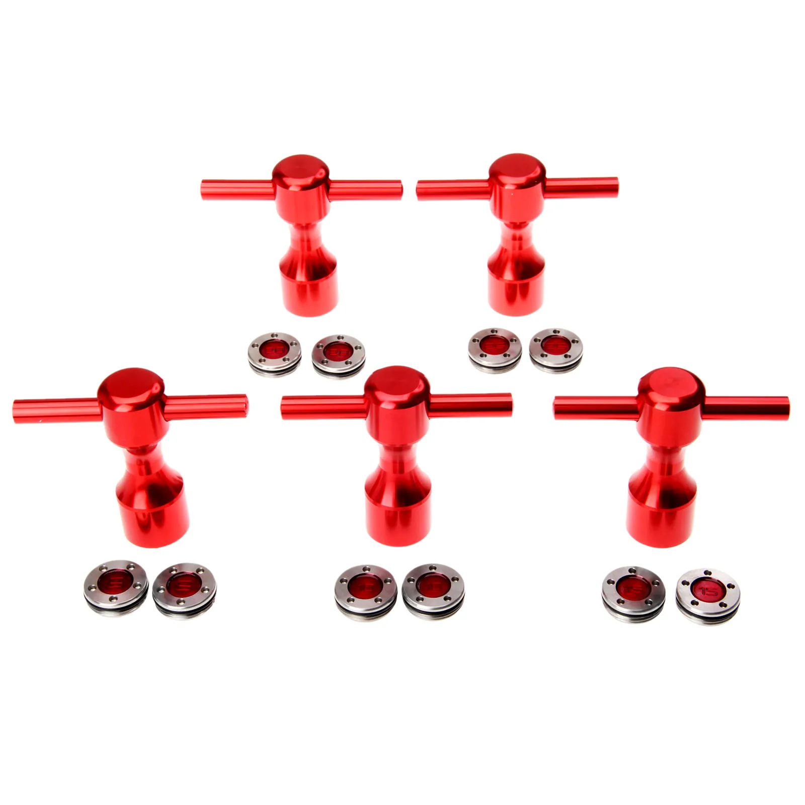 La Chiave Di Golf 3 Pz/Set Con I Pesi Del Putter Di Golf 5G 10G 15G 20G 25G Pesa Con Lo Strumento Della Chiave Per Il Titleist Scotty Cameron