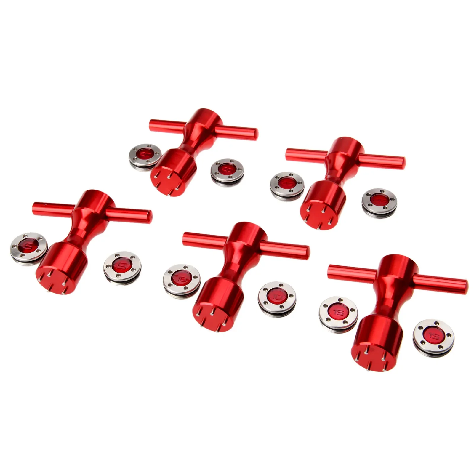 3 Pz/Set Chiave Da Golf Con Pesi Da Golf 5G 10G 15G 20G 25G Per Titleist Scotty Cameron Putter Golf Club Heads Accessori