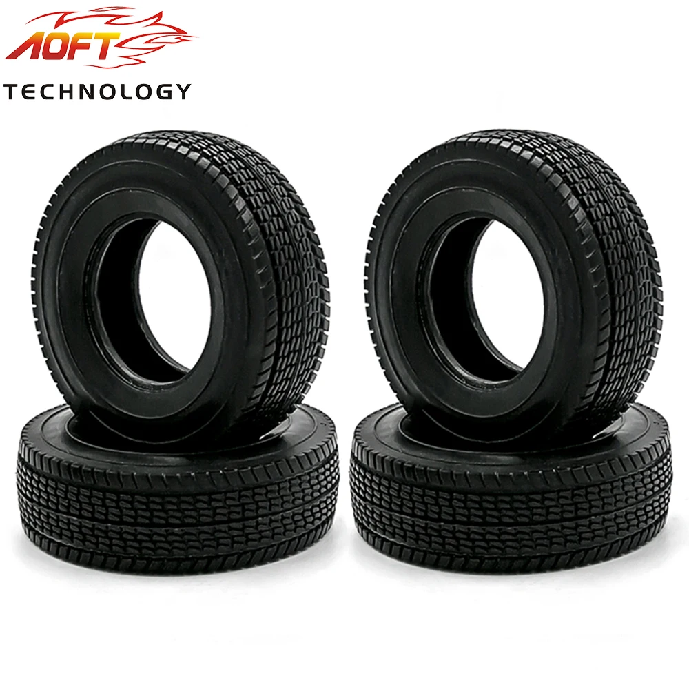 Pneumatici In Gomma Per Auto Da Rimorchio Da 4 Pezzi Per Il Kit Di Pneumatici Per Rimorchio Per Rimorchio Per Camion Tamiya 1/14