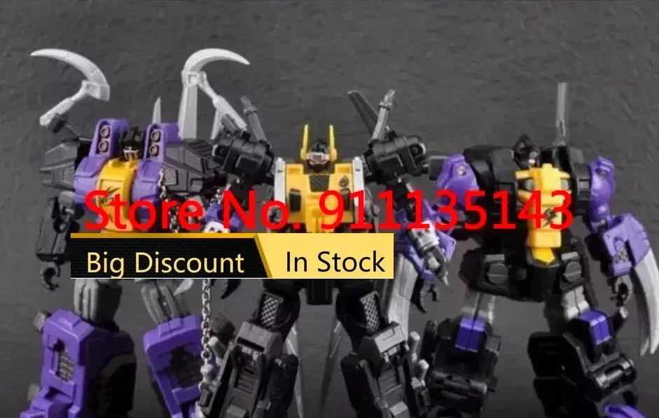 Fansproject Fpj Ca03-04-05 Insecon Set Ca-03 Thundershred Backfouled 3Rd Party Action Figure Toy In Stock