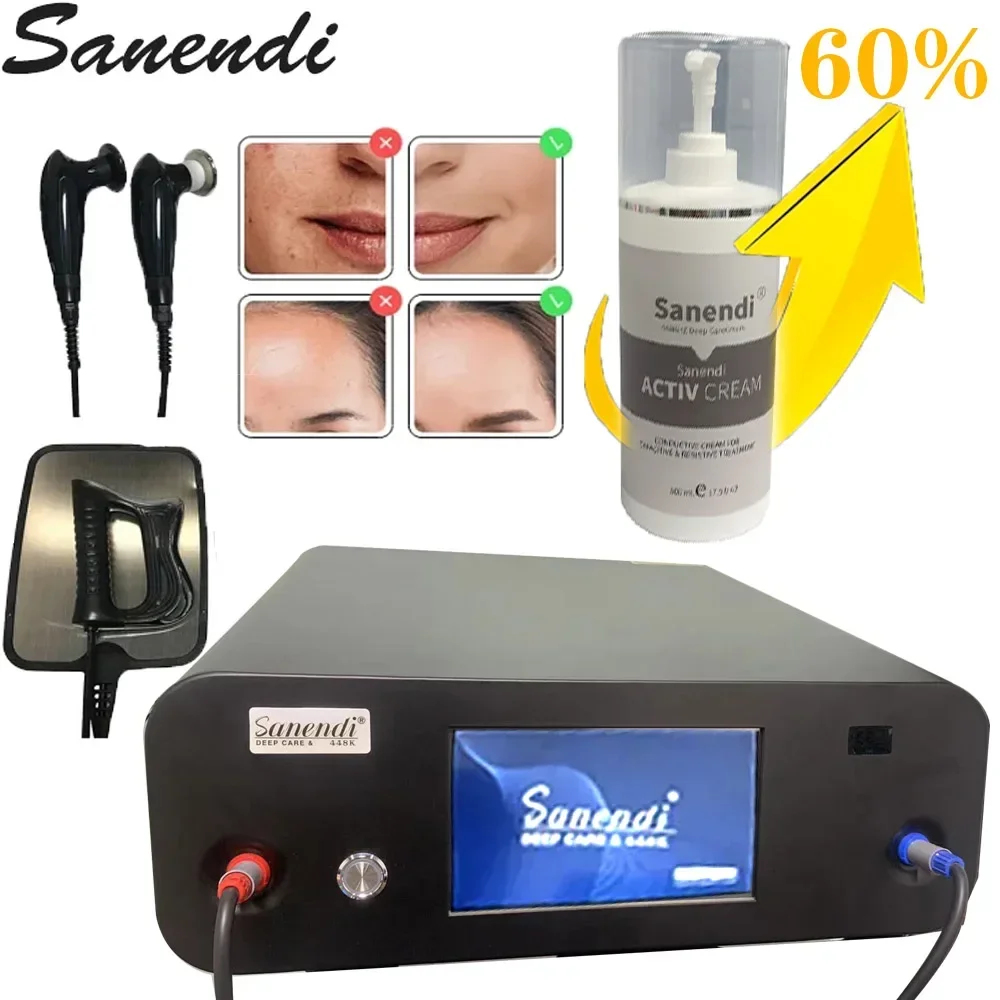 Indiba Radio Frequency Skin Tightening Cap Res Indiba Activ Therapy 448K Anticellulite Tecar Treatment Machine Diatermia