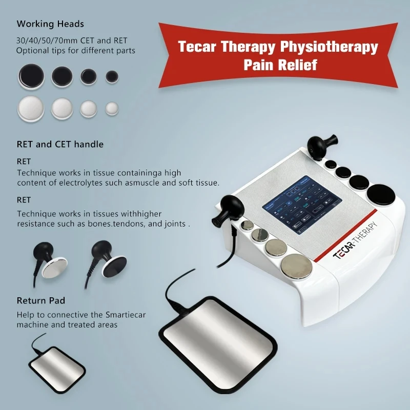Tecar Therapy Diatermia Machine Cet Ret Rf Indiba Per Lo Sport Riabilitatore Sport Therapy Tecar Therapy Machine Per Il Dolore Del Corpo