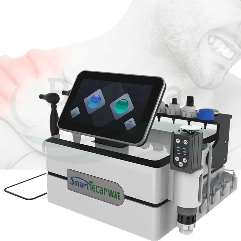 Smart Tecar Wave Ret/Cet Diatermia Therapy Ems Electric Muscle Stimulation Ed Treatment Macchina Per Fisioterapia Ad Onde D'Urto